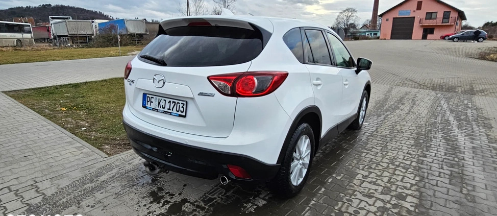 Mazda CX-5 cena 42800 przebieg: 157000, rok produkcji 2013 z Mońki małe 137